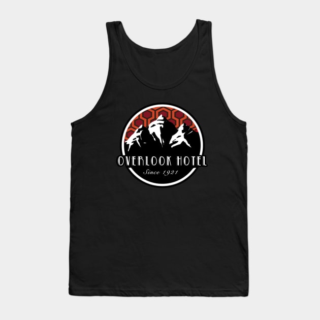 Overlook Hotel Tank Top by Cisne Negro